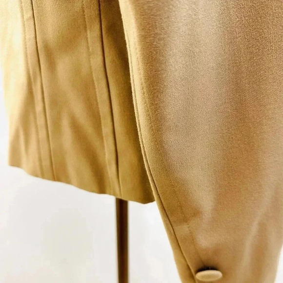 INC Women Long Sleeve Button Down Collared Lined Brown Career Jacket Size 6 - Picture 5 of 13